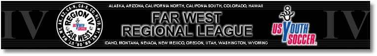 2012 Far West Regional League Fall banner